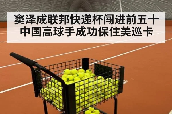 窦泽成联邦快递杯闯进前五十 中国高球手成功保住美巡卡